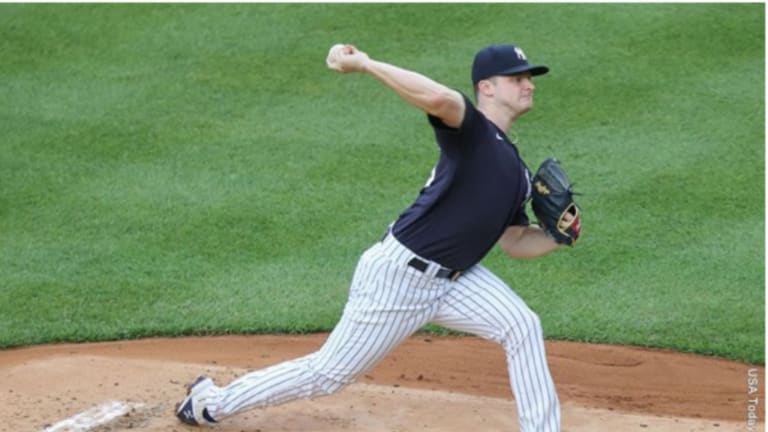 Schmidt Records Strikeout In Debut With The Yankees